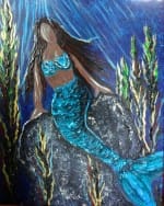 Creation Spotlight: Si Sirena Mermaid Custom Painting