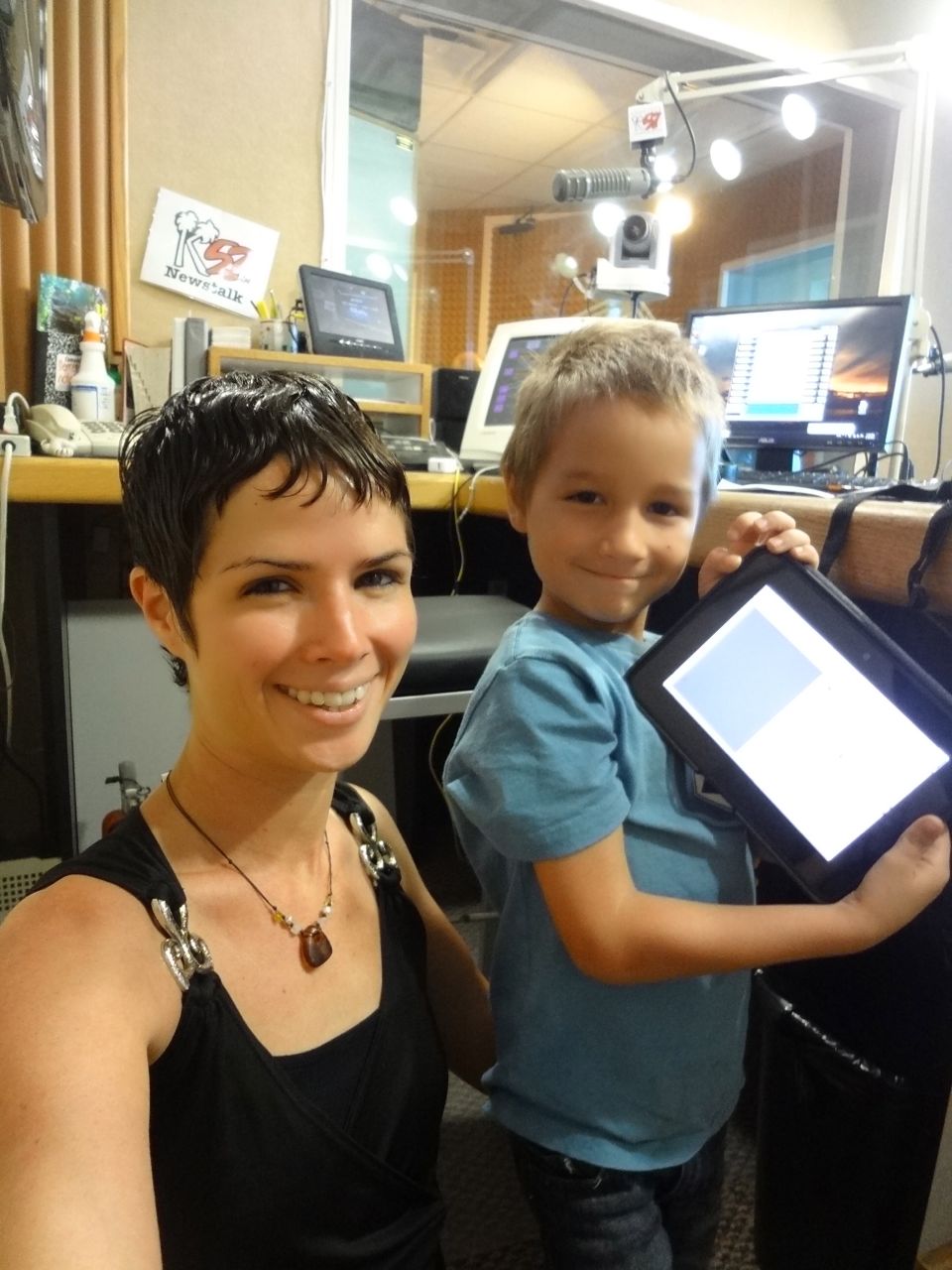 A Spontaneous Date Day With My Son: Radio Show, Library & Playport