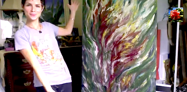 Creative Spotlight: Flourishing: Time Lapsed Painting Video