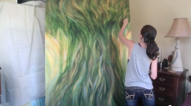 Time-lapse Video of the Tree of Wisdom Painting from Start to Finish!