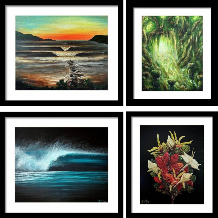 Framed Guam Art Prints by Michelle Pier
