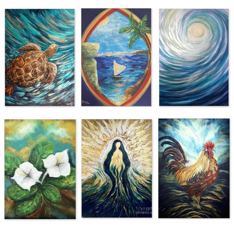greeting cards of Guam art prints by Michelle Pier