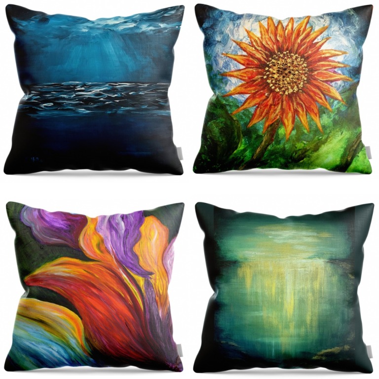 Pillows of Guam Art Prints by Michelle Pier