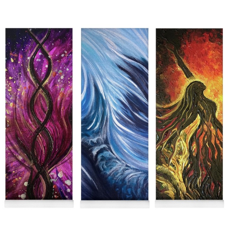 Yoga Mats Guam Art by Michelle Pier