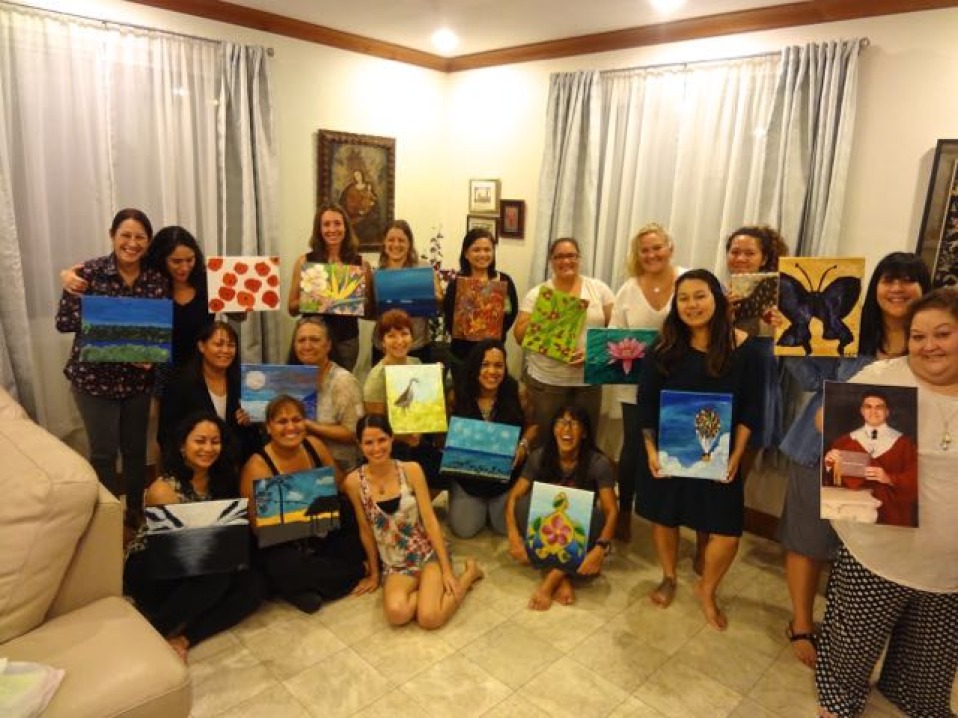 Ladies Night Birthday Painting Party & Creative Session