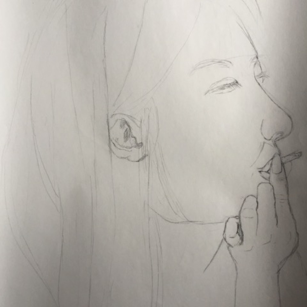 Smoking Sketch