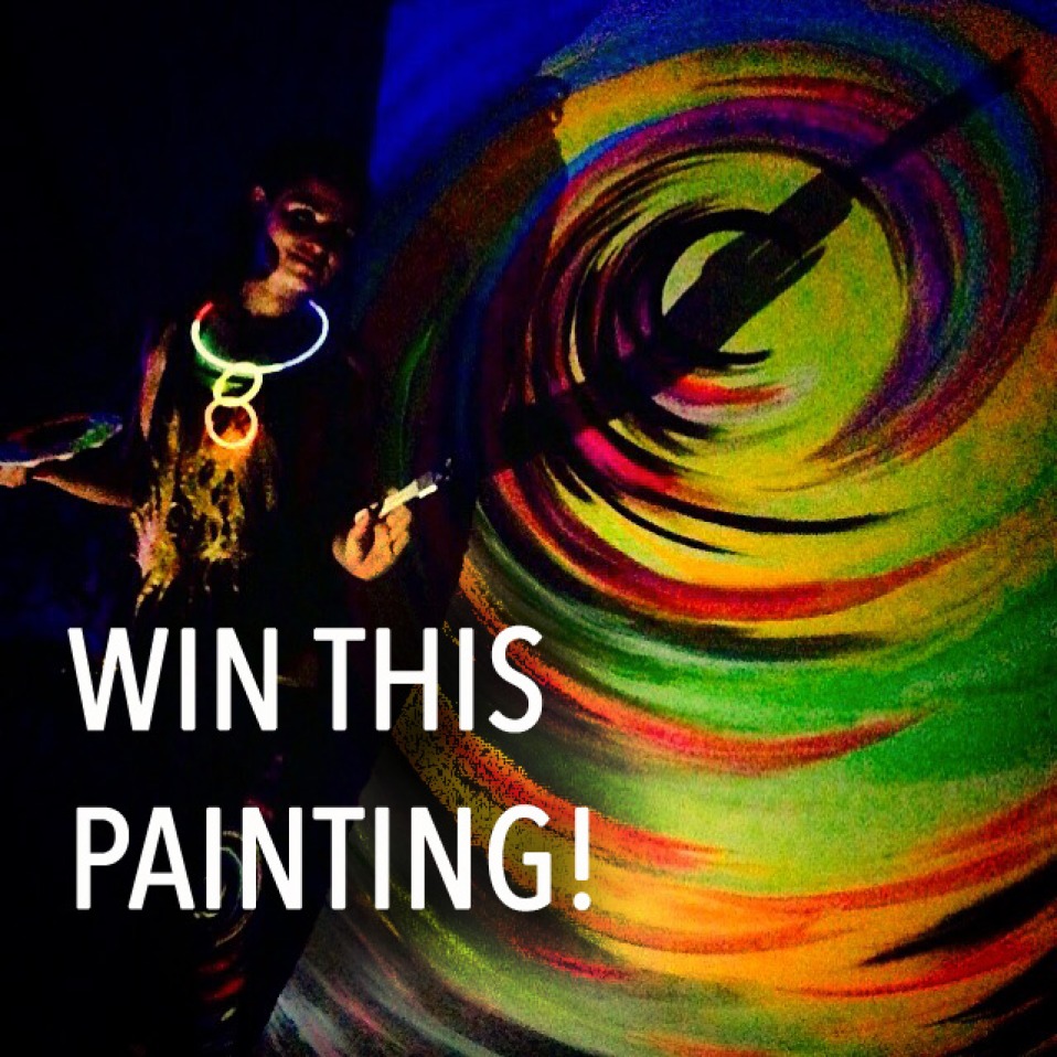 WIN the Giant Painting Created Live at EIF!