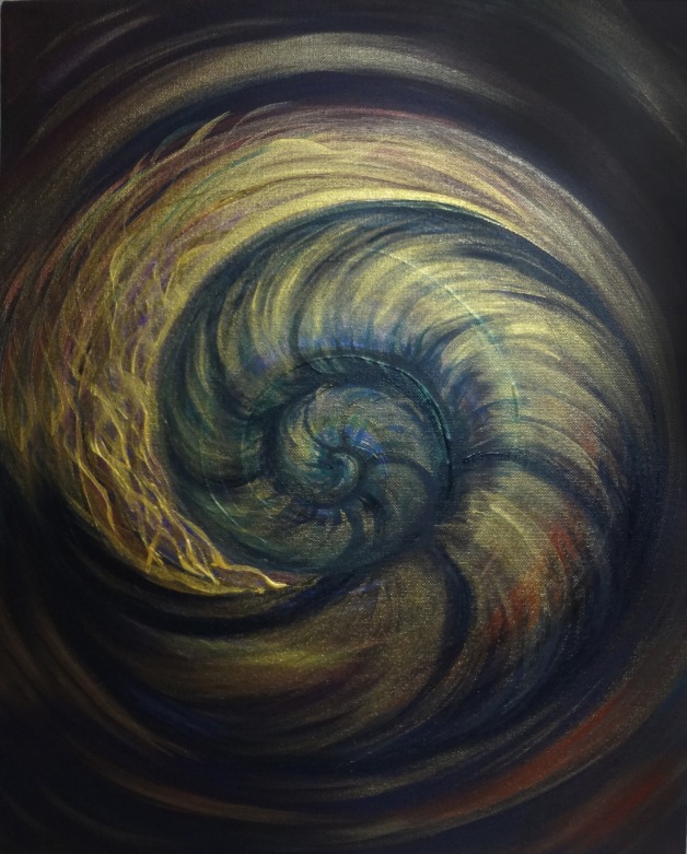 Earthy Nautilus Spiral