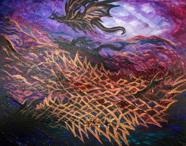 Abstract Dragonscape