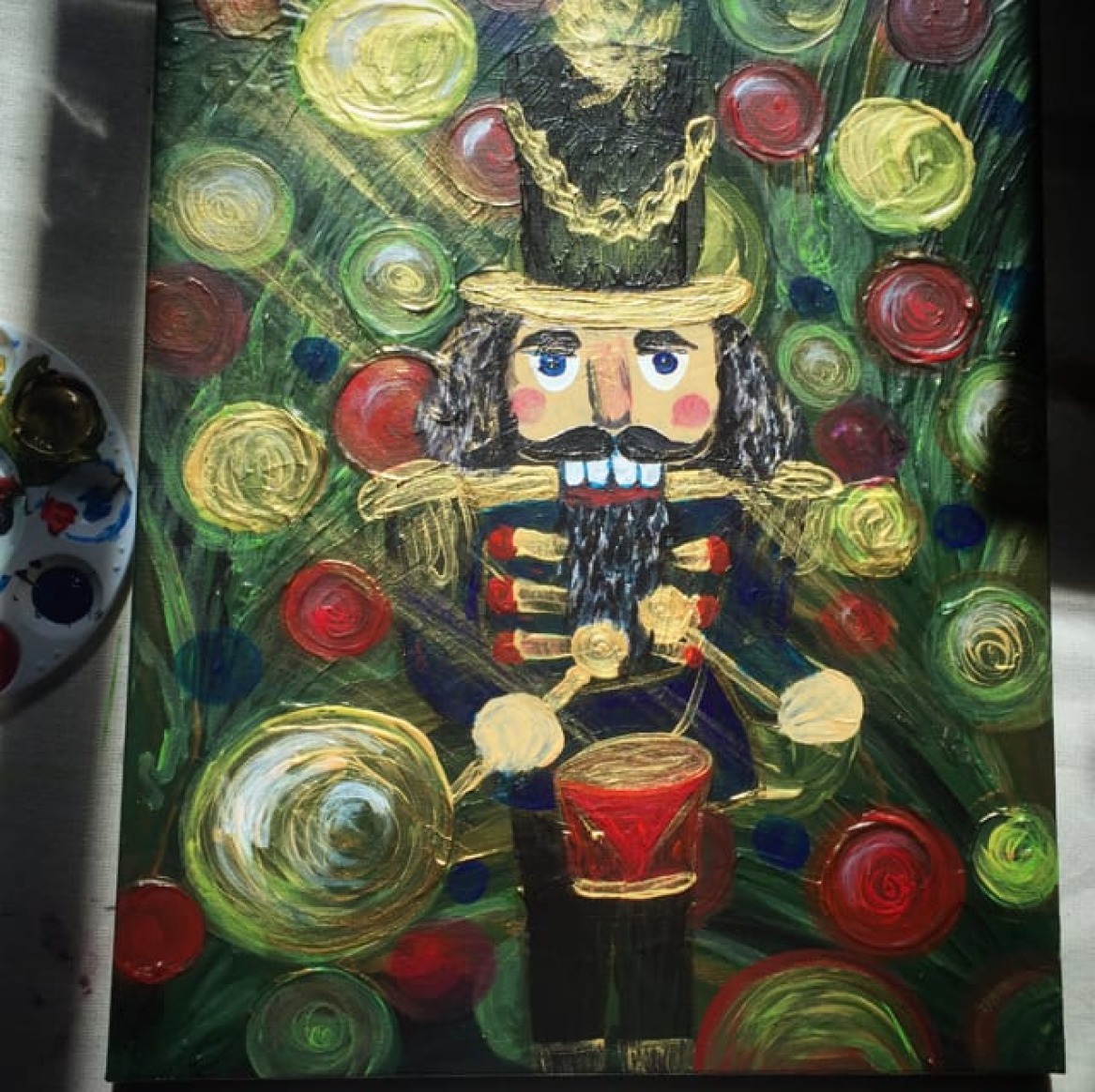 Commissioned Artworks: Nutcracker & Sunflower