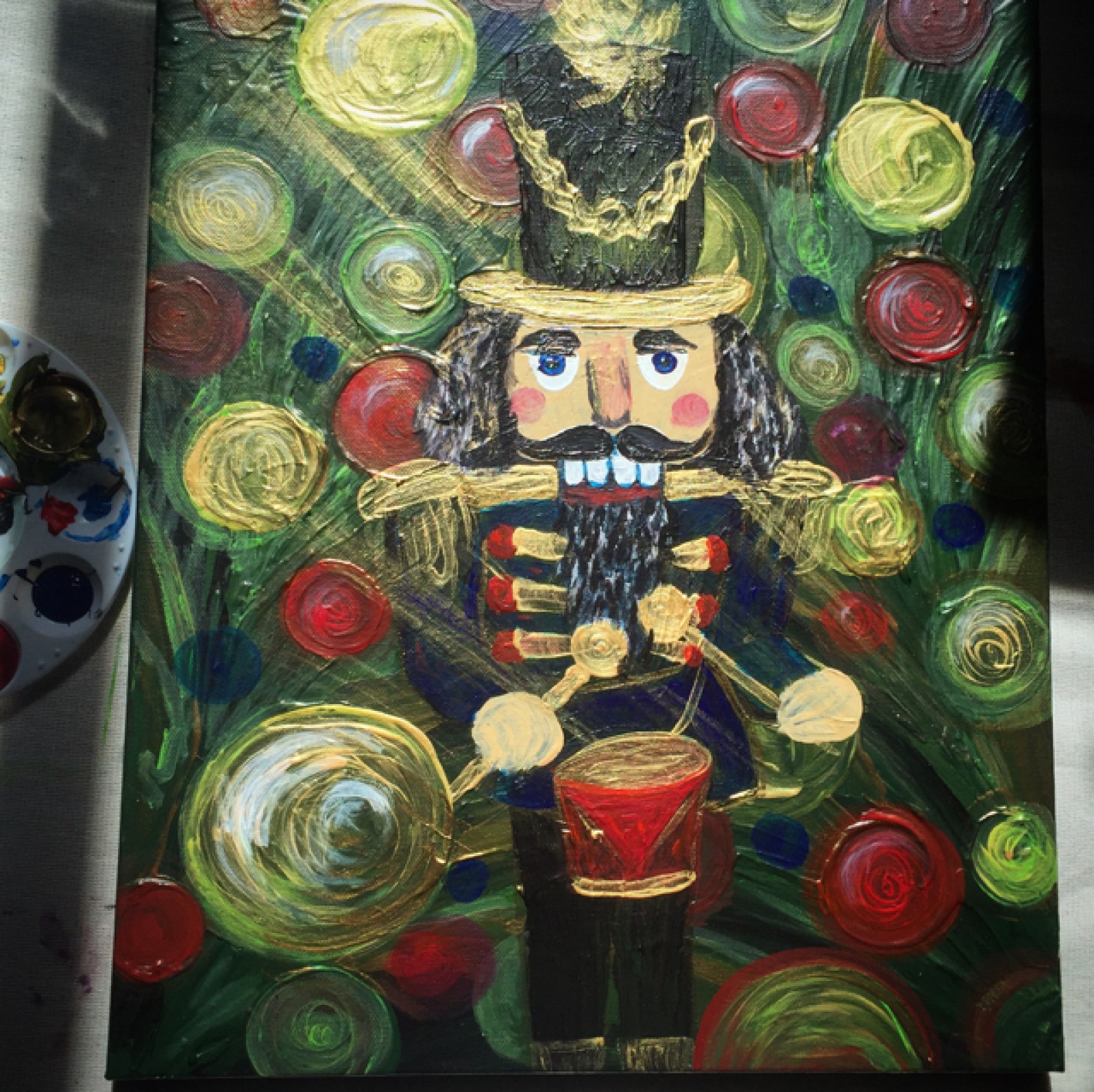 Commissioned Artworks: Nutcracker & Sunflower