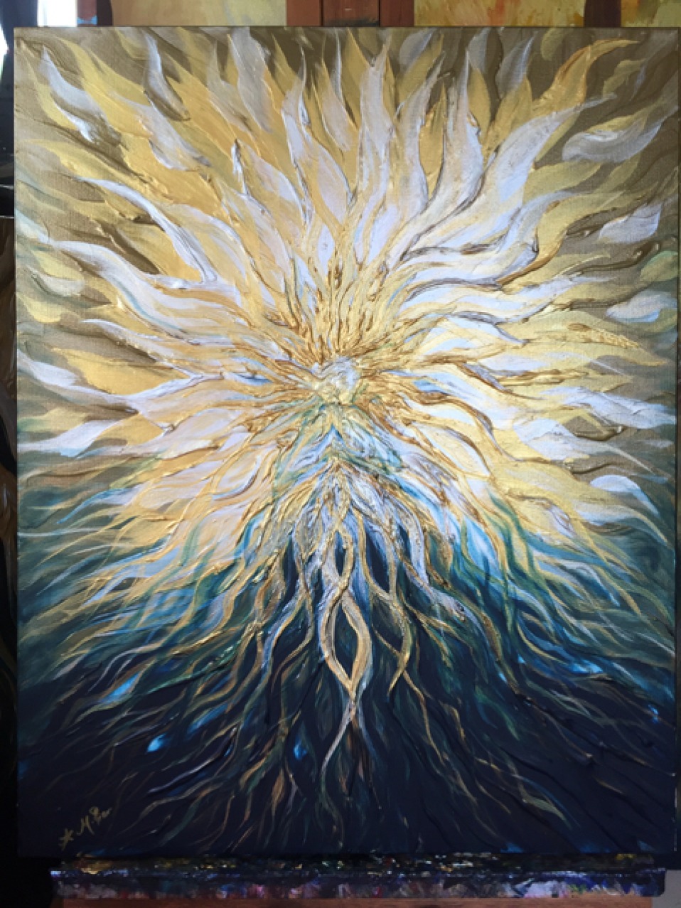 A Pair of Unique Divine Mother Painting Commissions