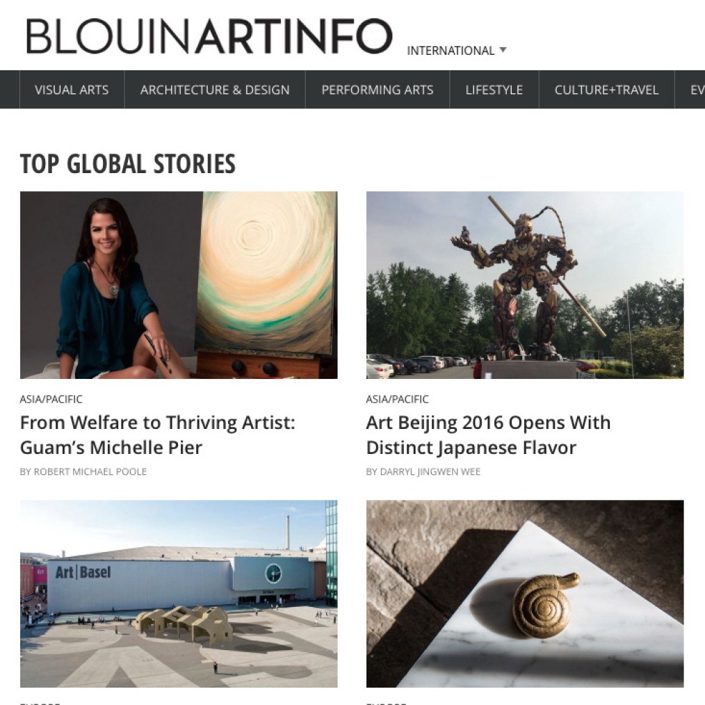 Blouin ArtInfo Feature