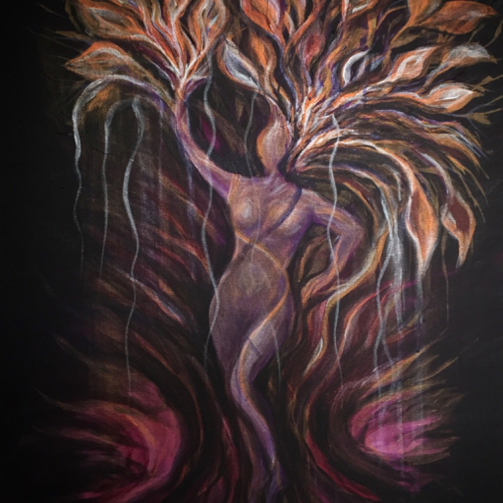 Purple Tree Goddess