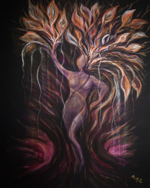 Purple Tree Goddess
