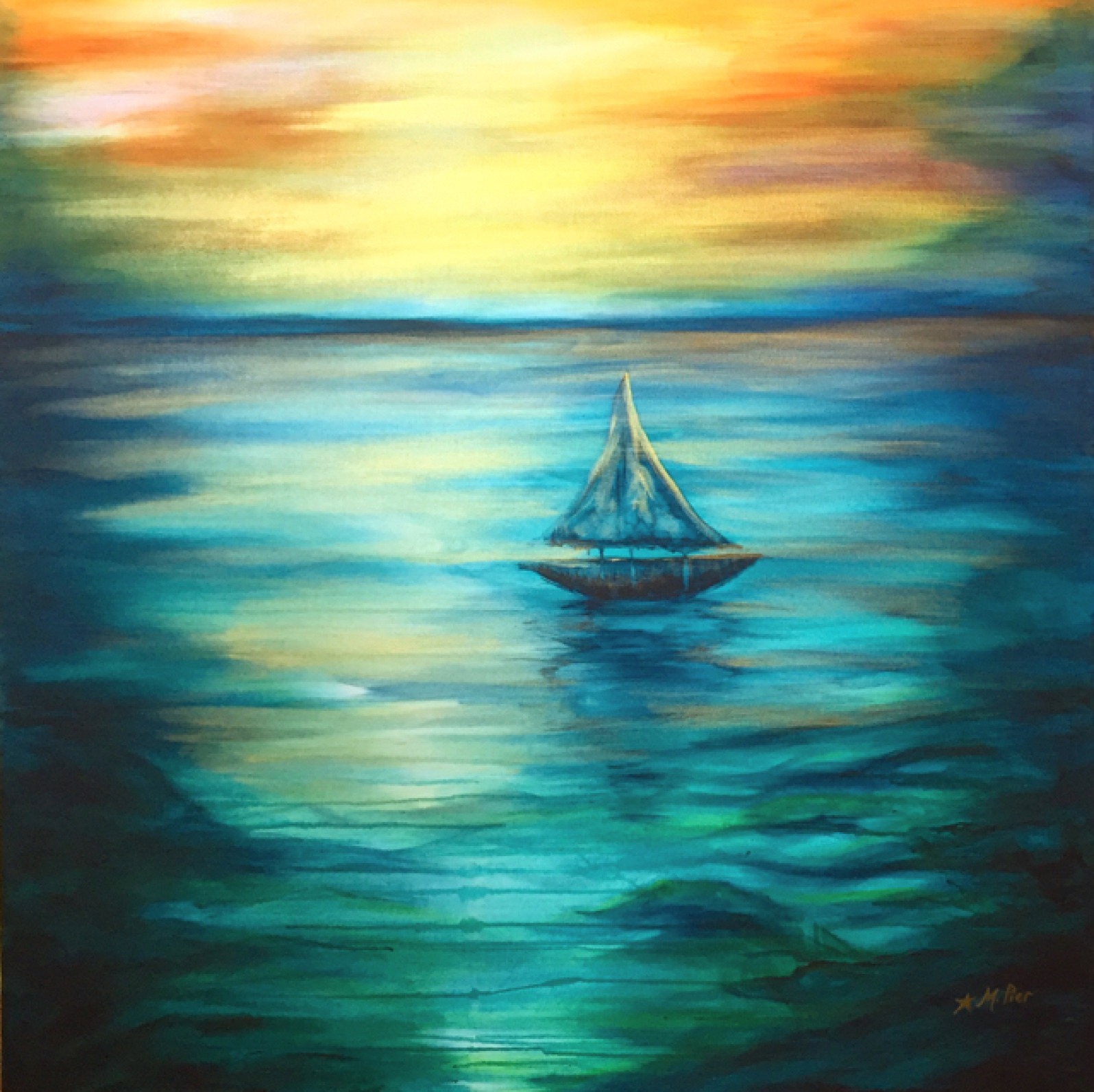 Reflections of Peace- SOLD