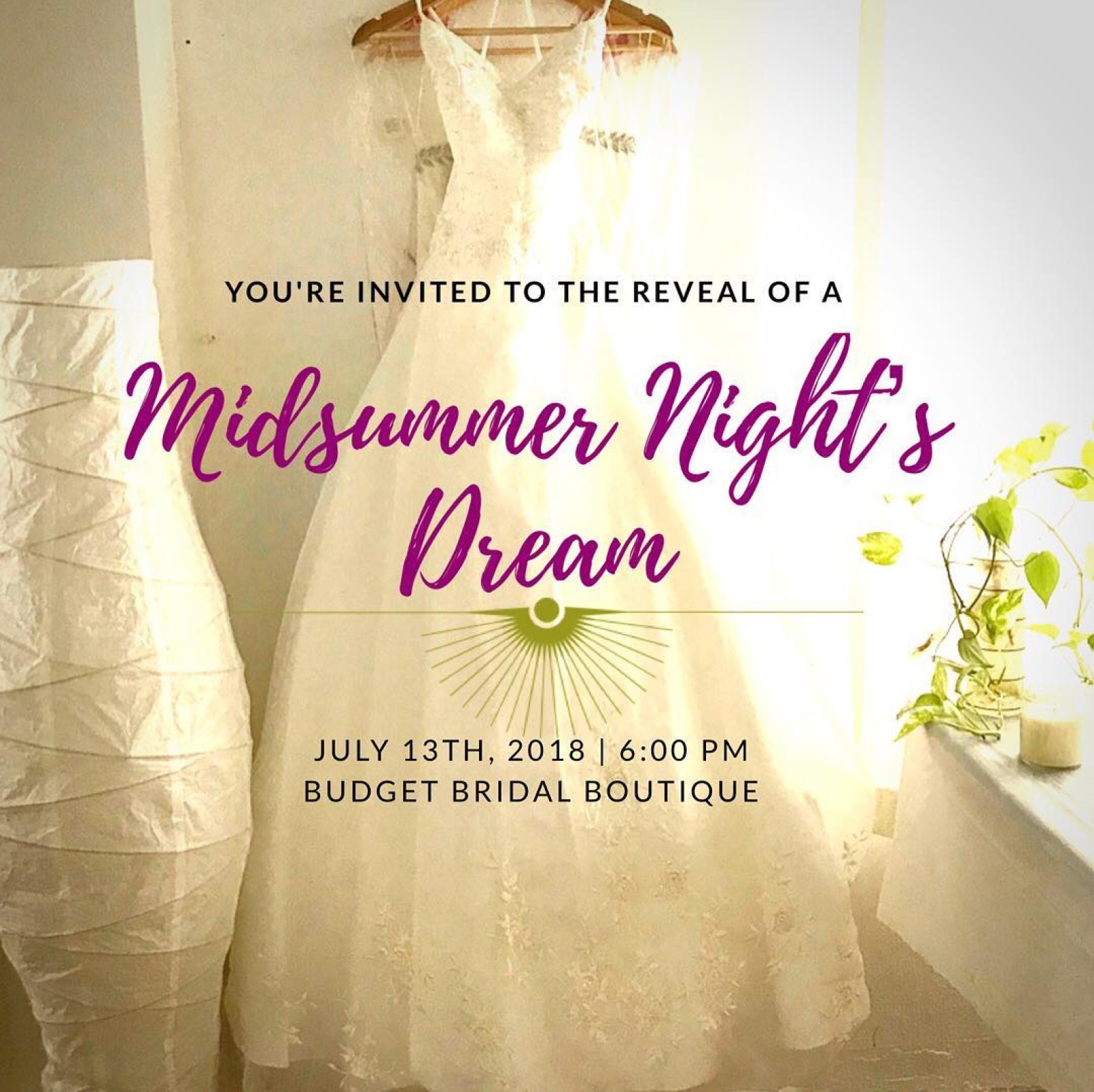 Midsummer Night’s Dream Painted Wedding Dress Reveal!