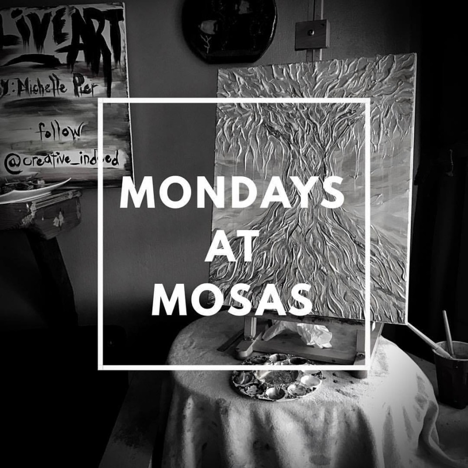 Live art Mondays at Mosa’s Joint on Guam!