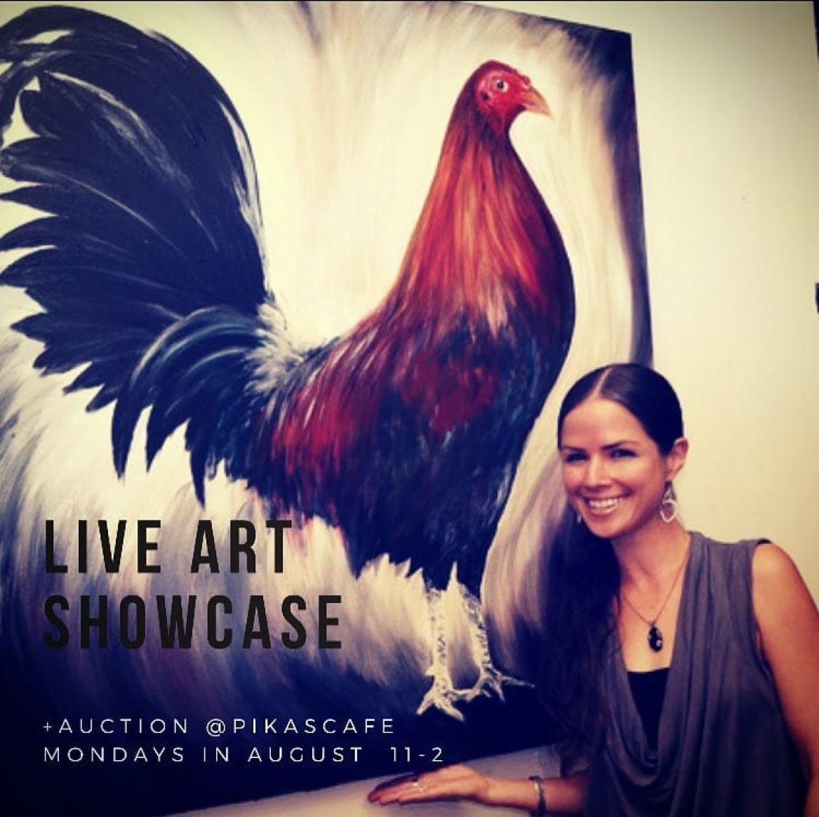 Live Art Showcase at Pika’s Cafe