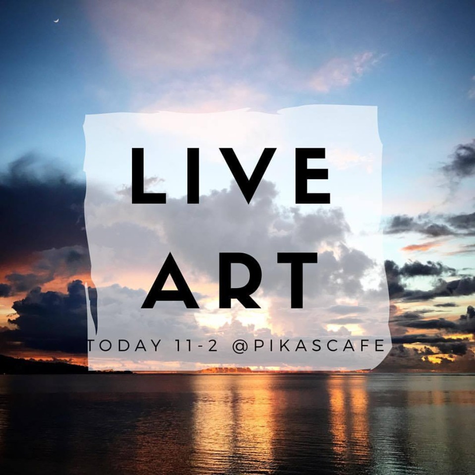 Live Art at Pika’s Cafe