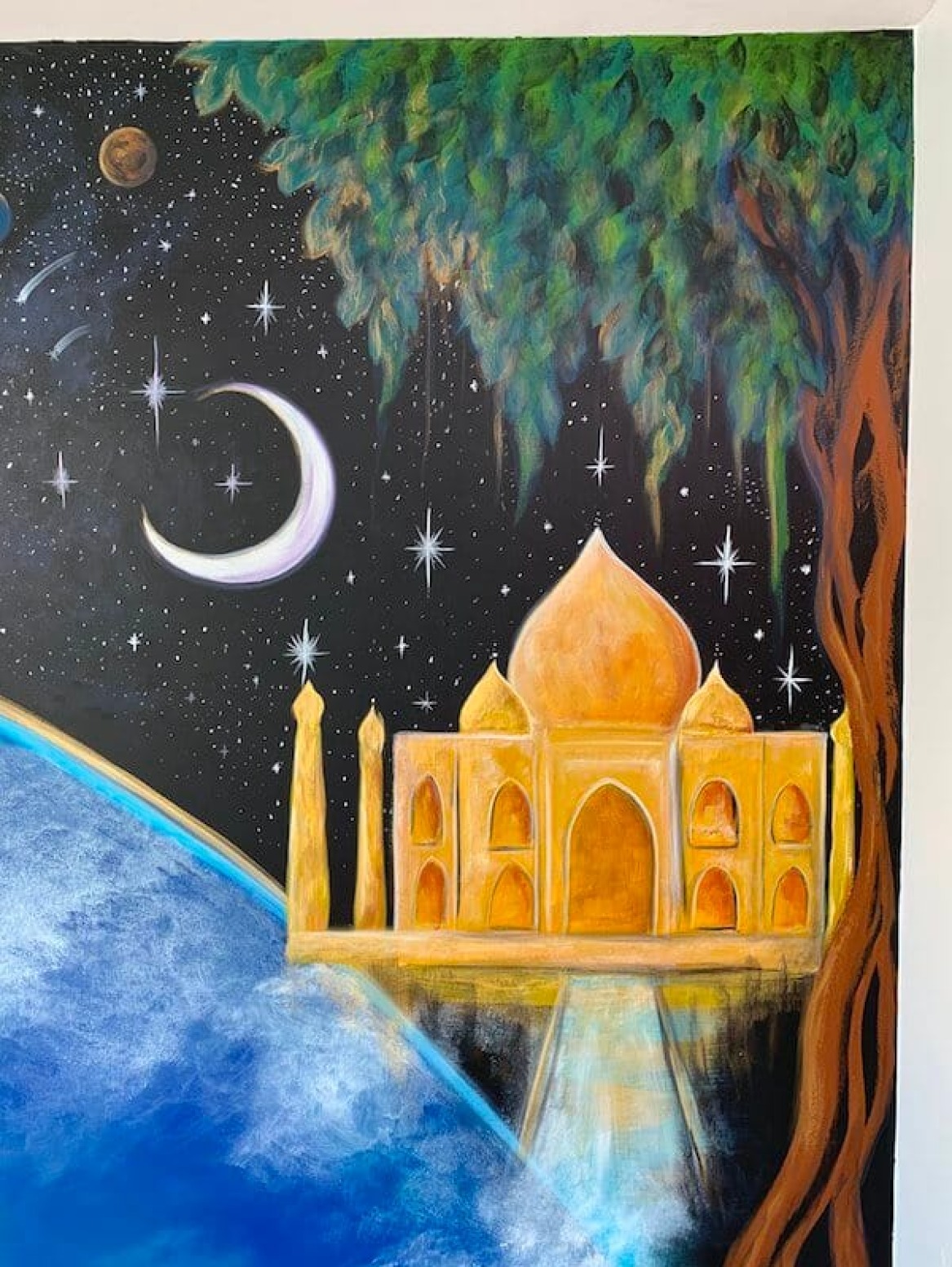 Playroom Earth Mural 6