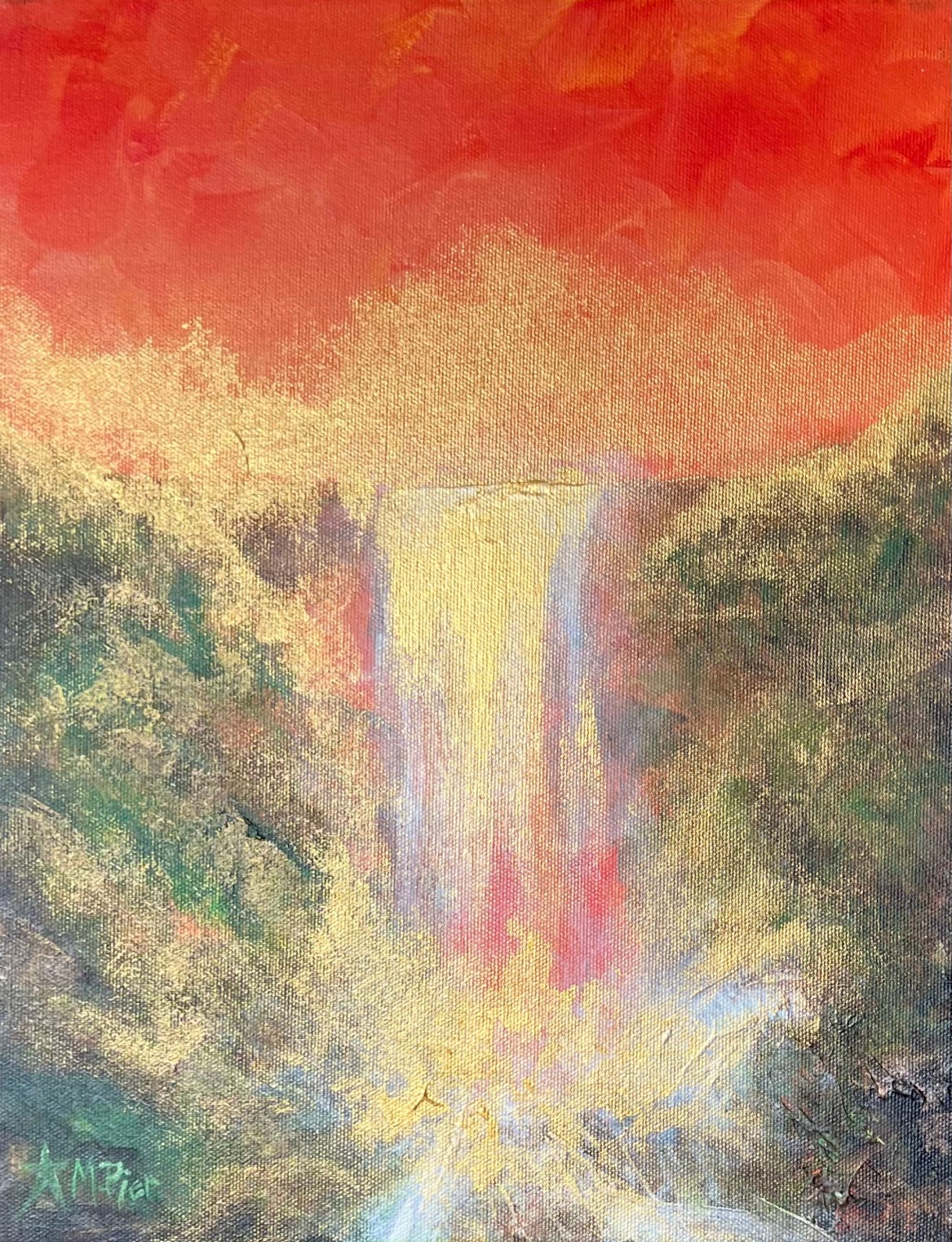 Golden Waterfall