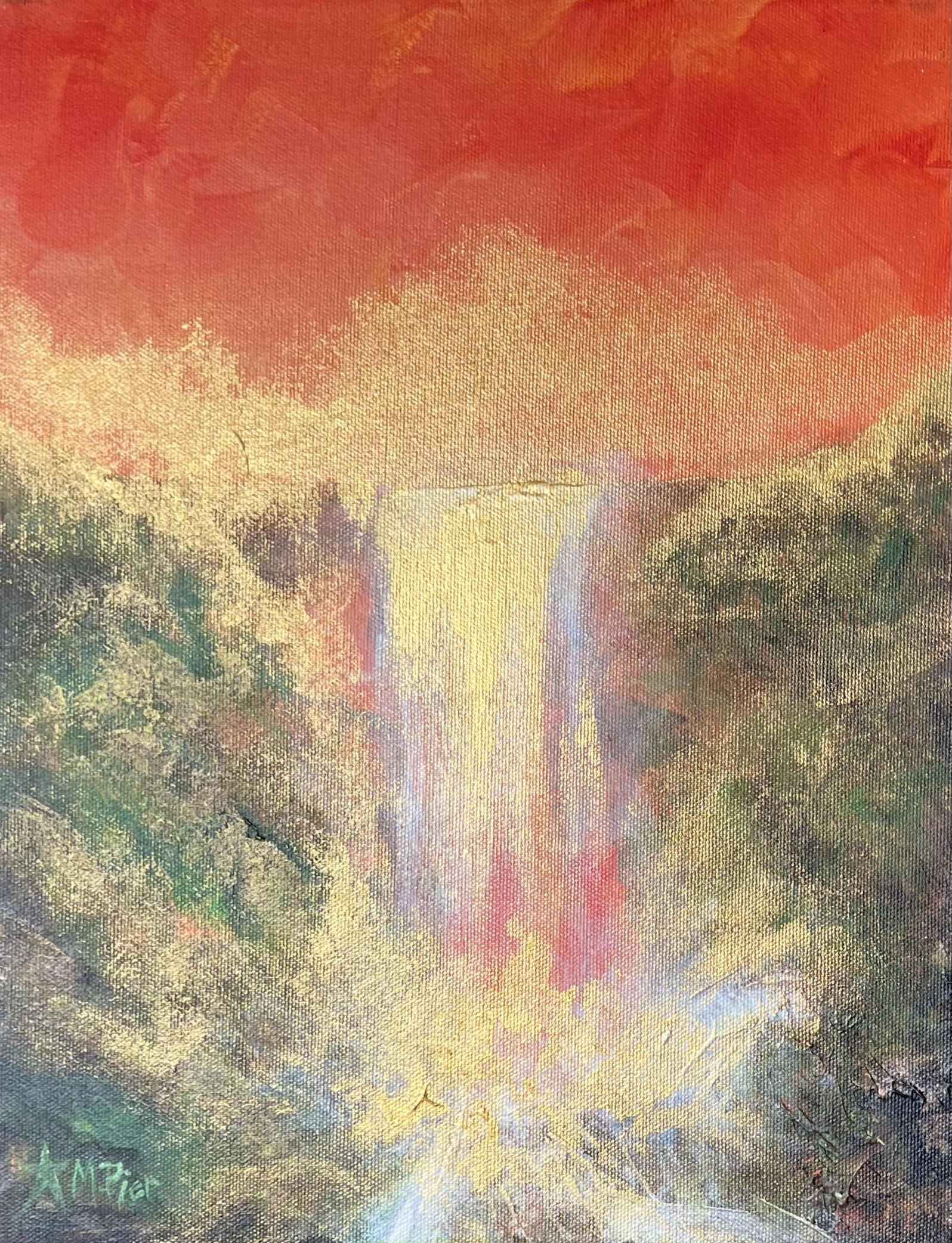 Golden Waterfall