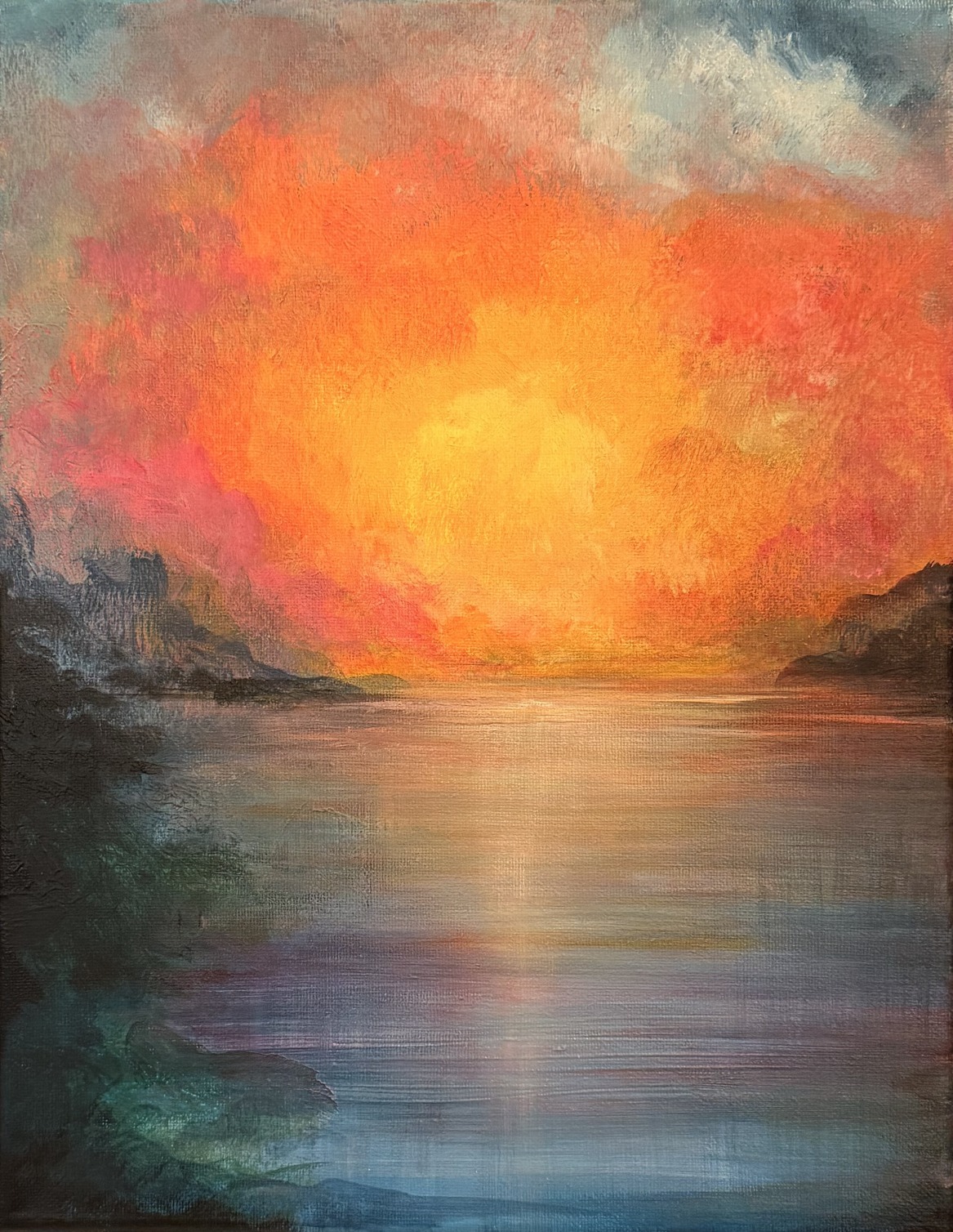 Reflections at Sunset