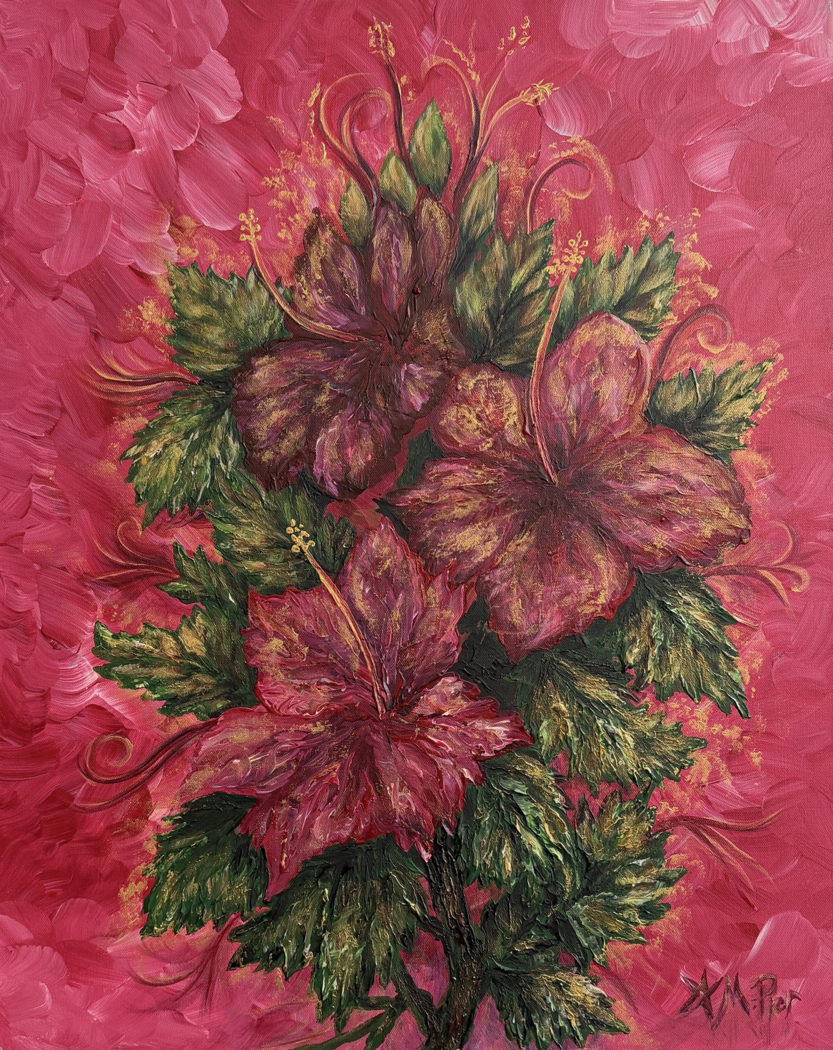Hibiscus Trio