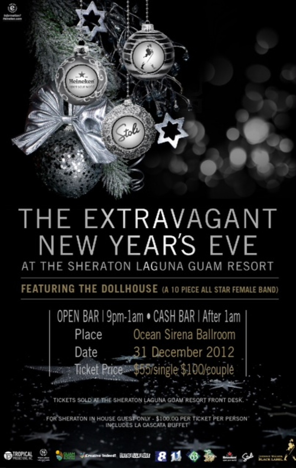 Extravagant New Year’s Eve Party: Music, Art, Dancing