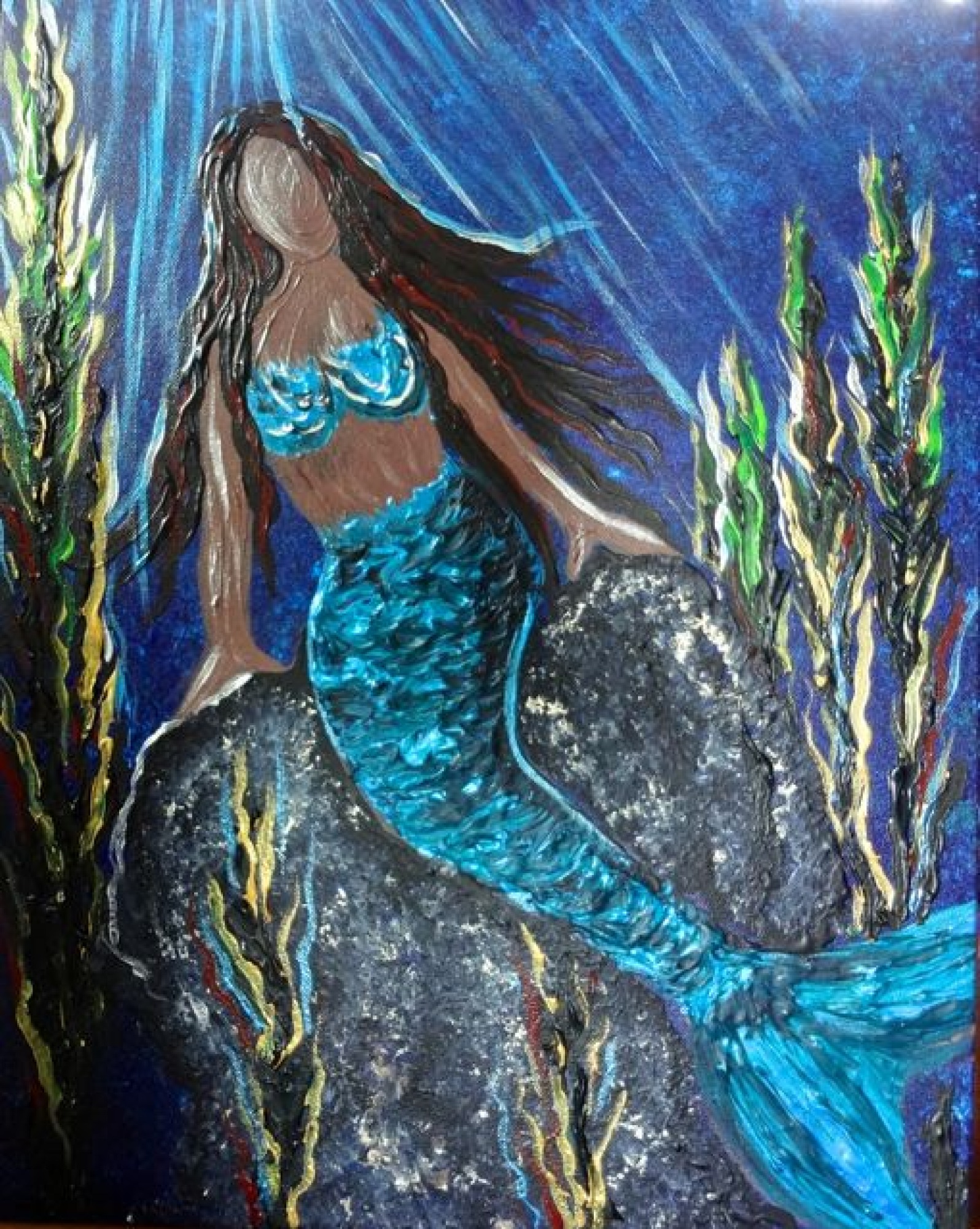 Creative Spotlight: Si Sirena Mermaid Custom Painting