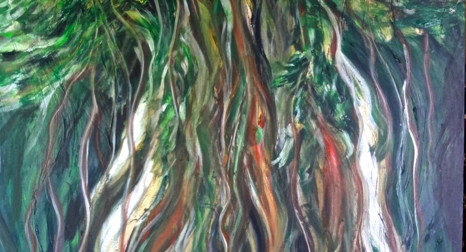 Creative Spotlight: Spirit Tree 2 Time Lapse Painting