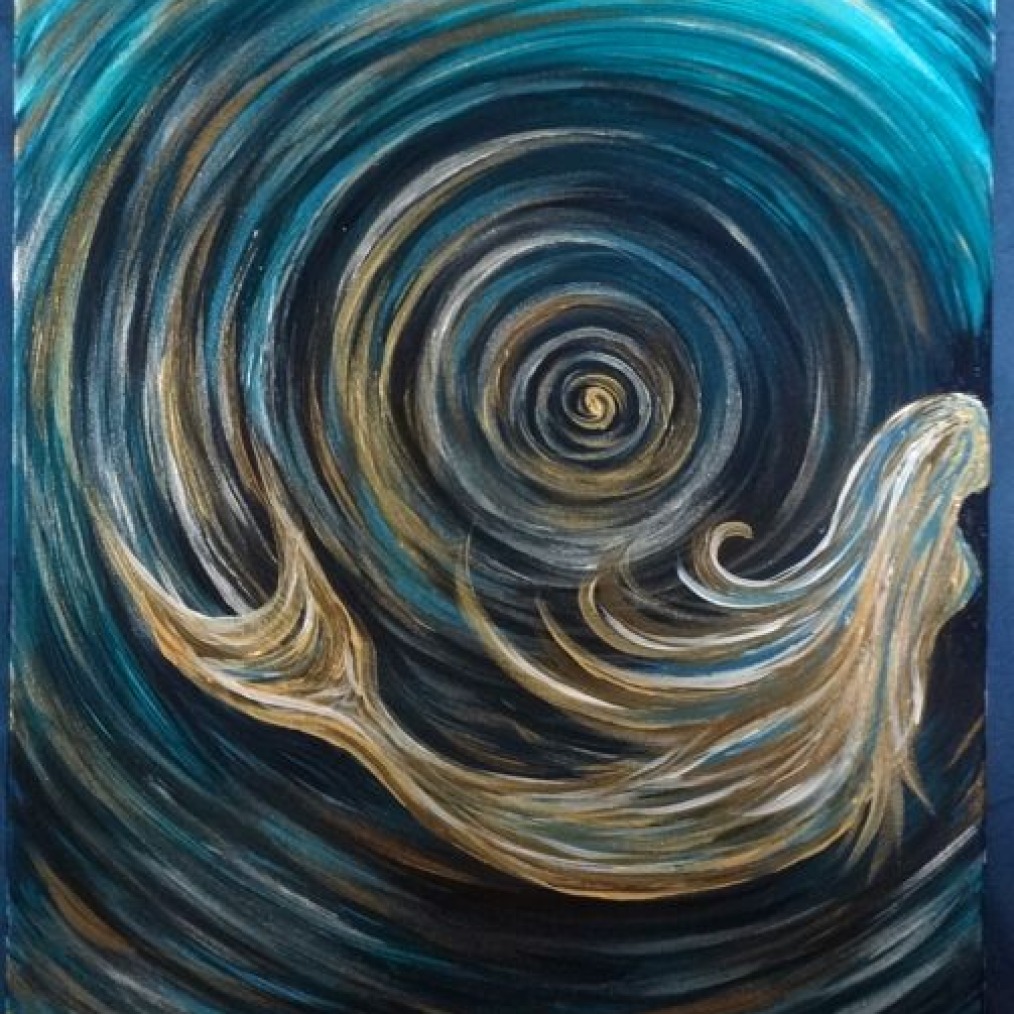 Golden Mermaid Spiral