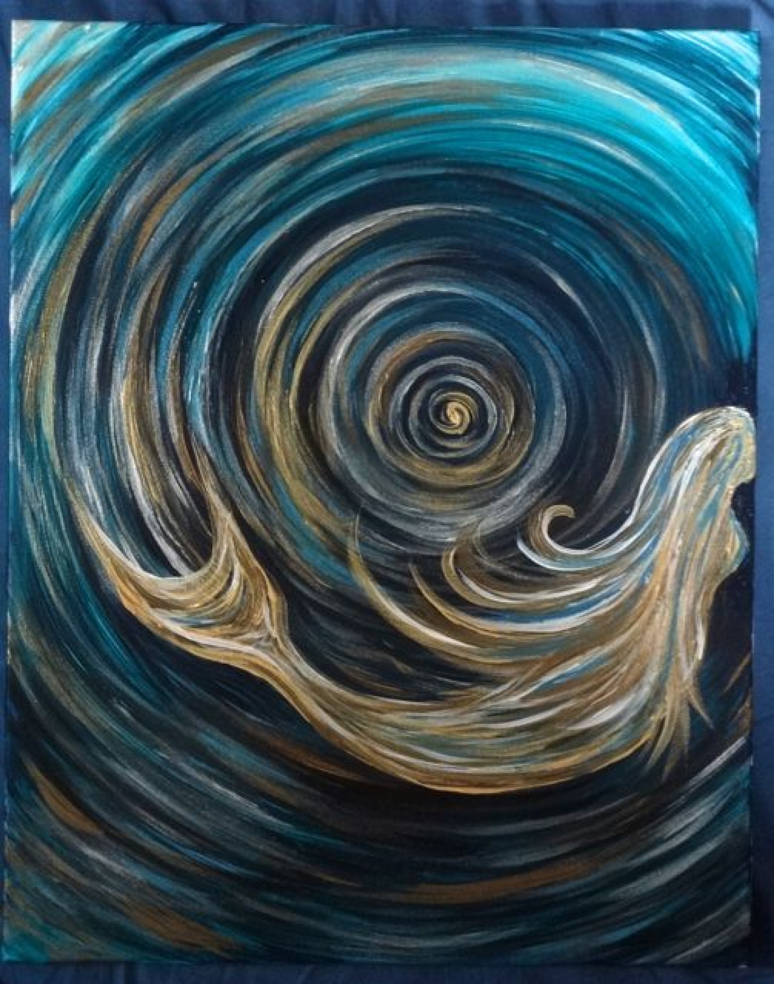 Golden Mermaid Spiral