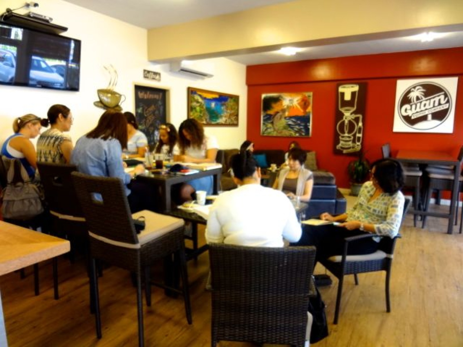 Art Journaling Creative Sessions at Guam Coffee