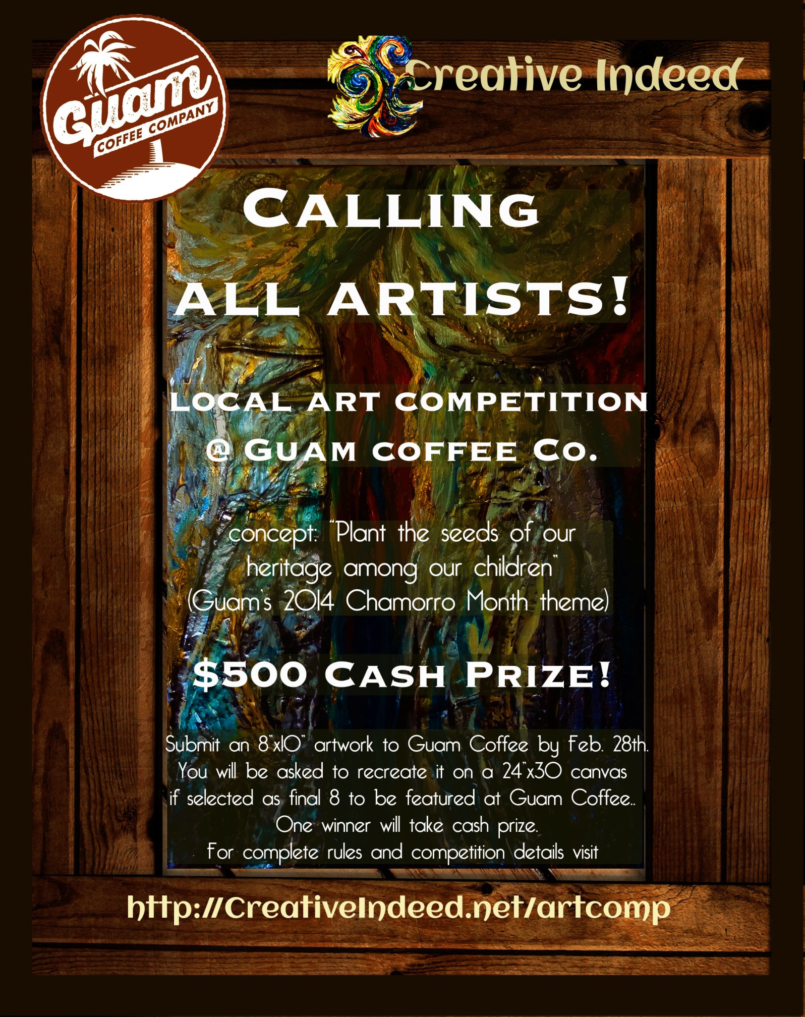 Creative Indeed & Guam Coffee Co. Host Local Art Competition