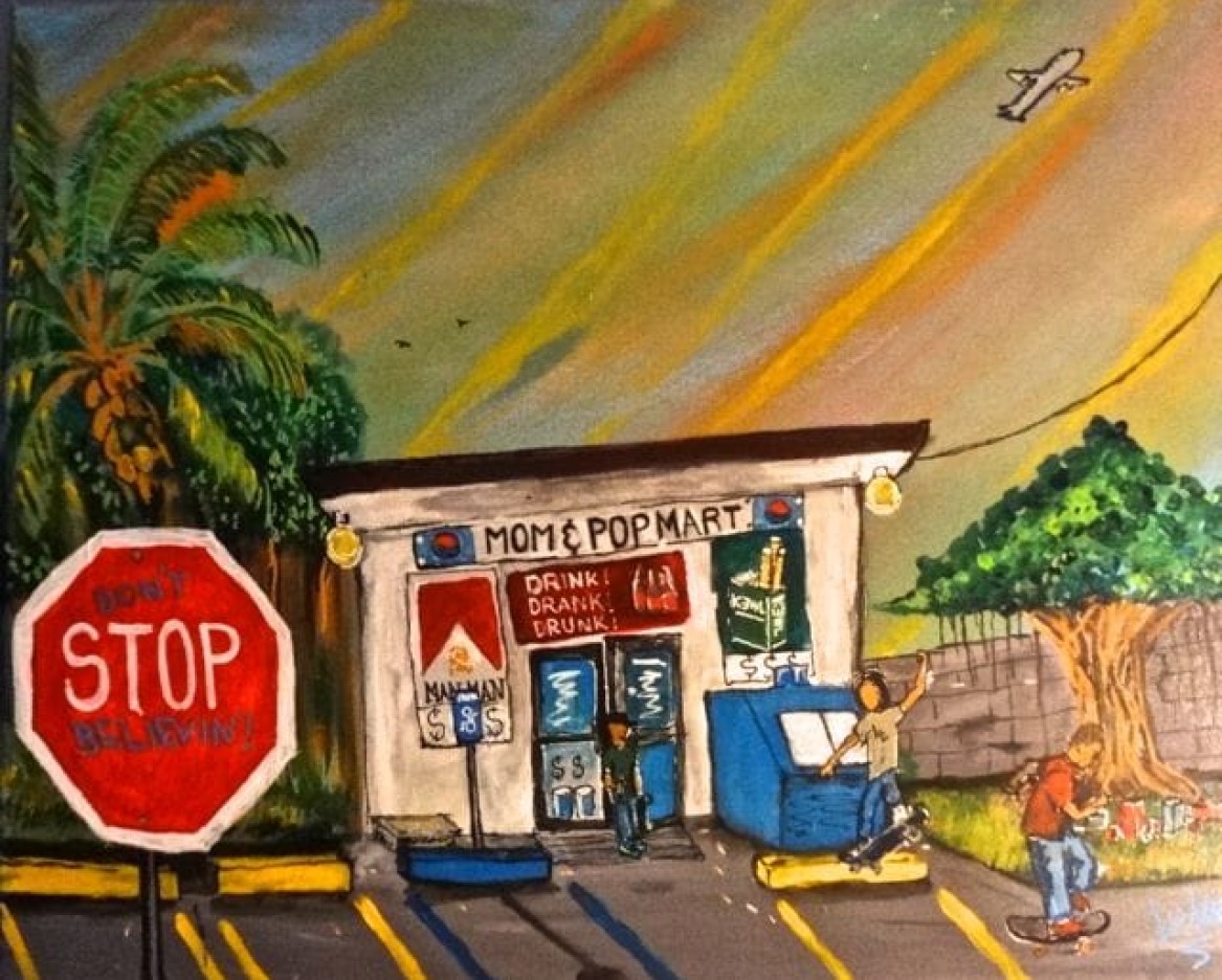 Guamania: Featured local artist Lucas Storts at Guma’ TASA