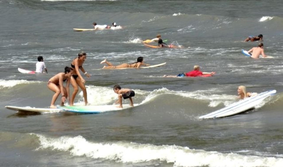 Talofofo Bay Cleanup and Pro Surfer Girls Visit Guam