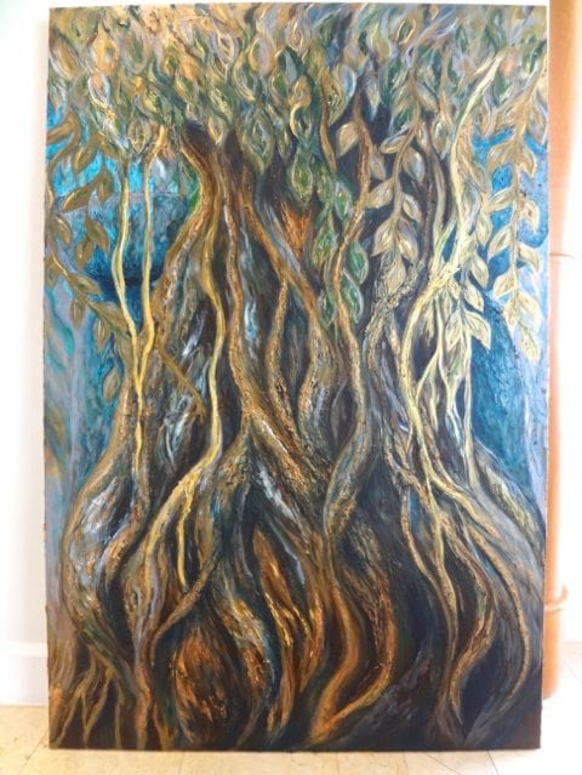 Large Metallic Spirit Tree Commission