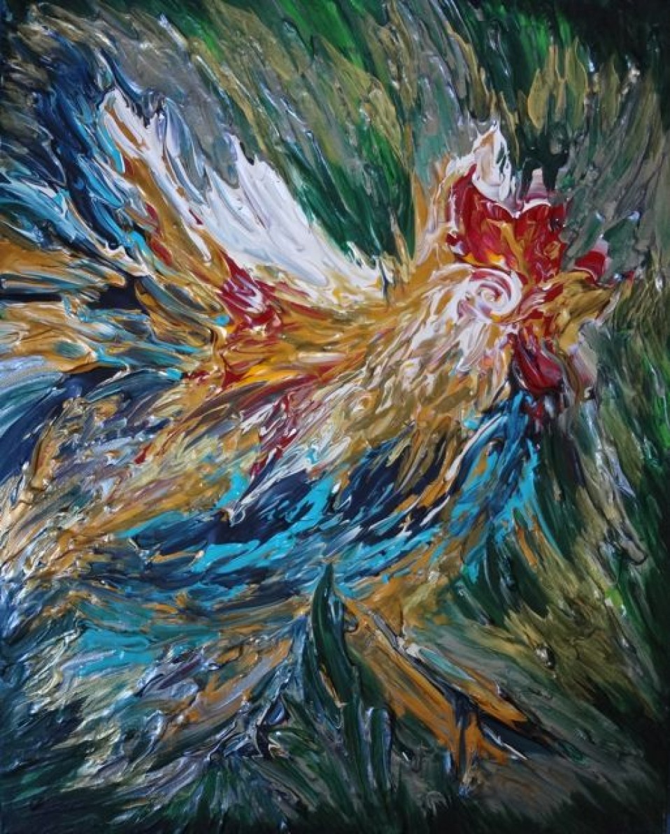 Creative Spotlight~ Abstract Gåyu (Rooster)