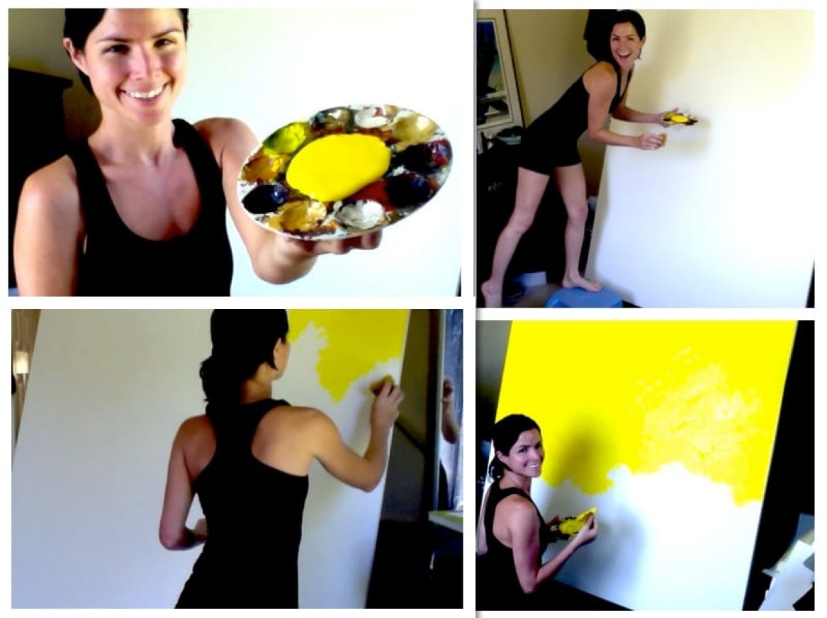 The Beginnings of My Biggest Canvas Piece Yet!