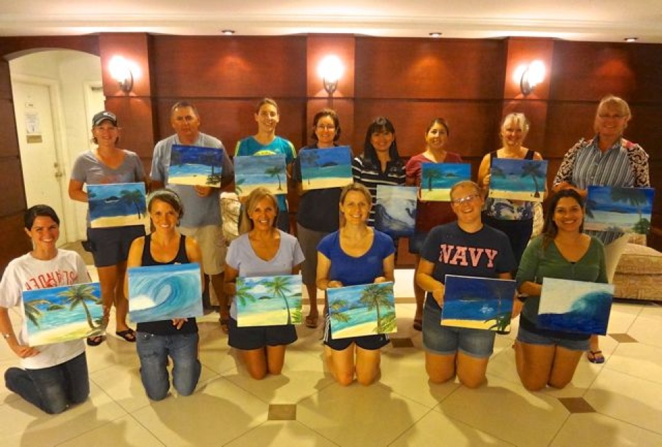 Host Your Own Private Painting Party on Guam