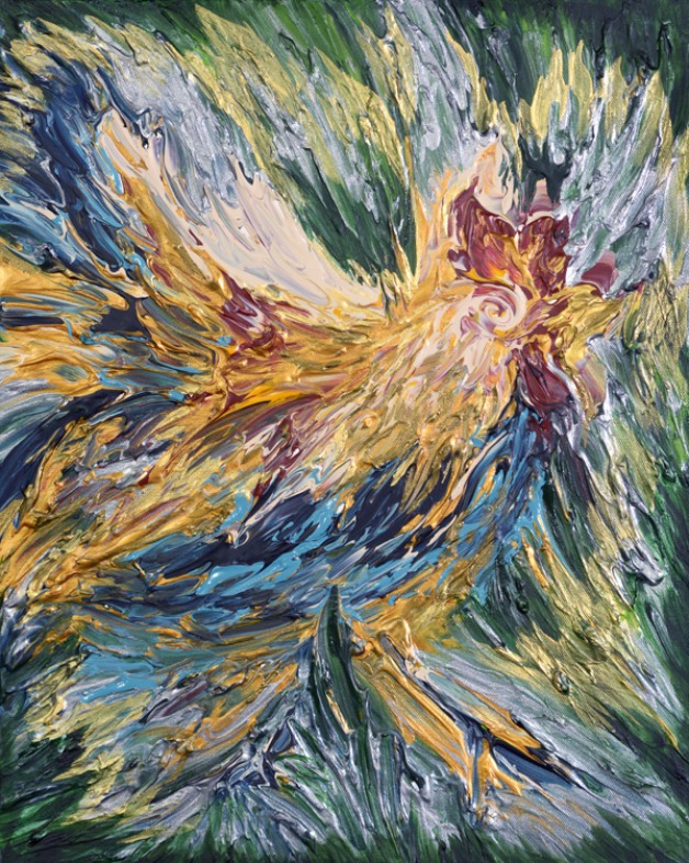 Abstract Rooster