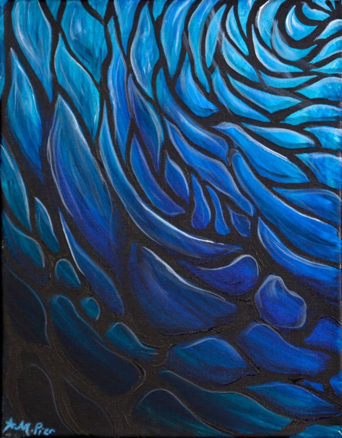 Blue Stained Glass