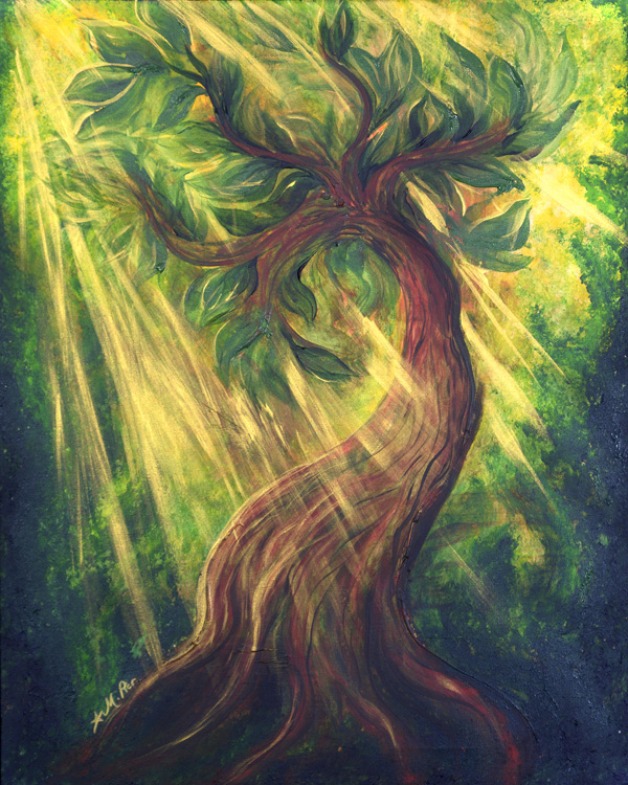 Sunlit Tree