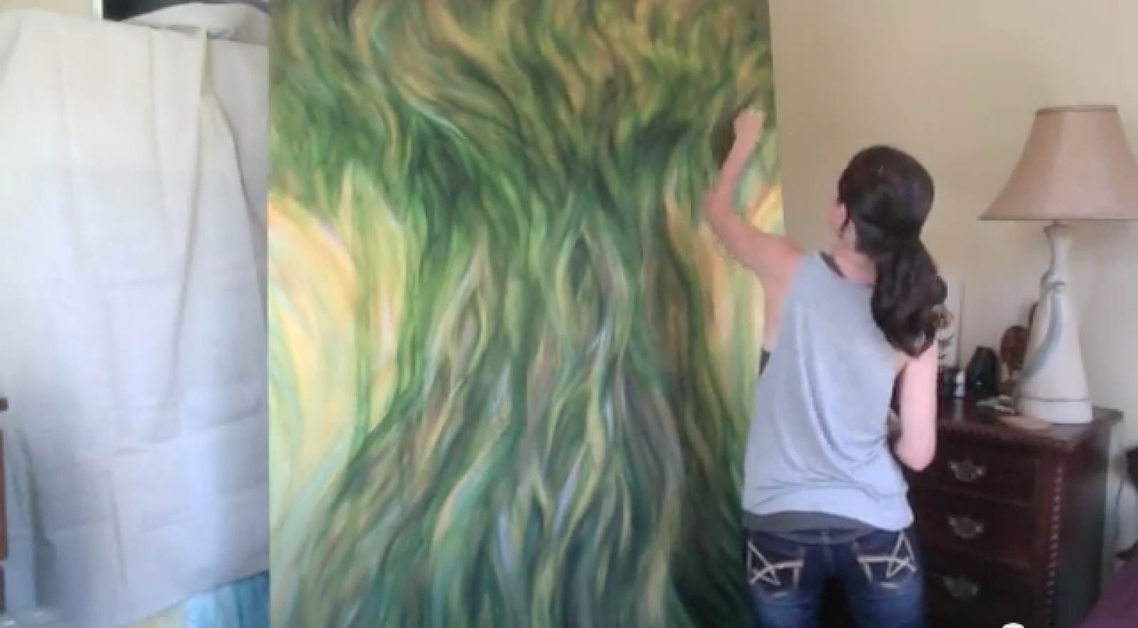 Time-lapse Video of the Tree of Wisdom Painting from Start to Finish!