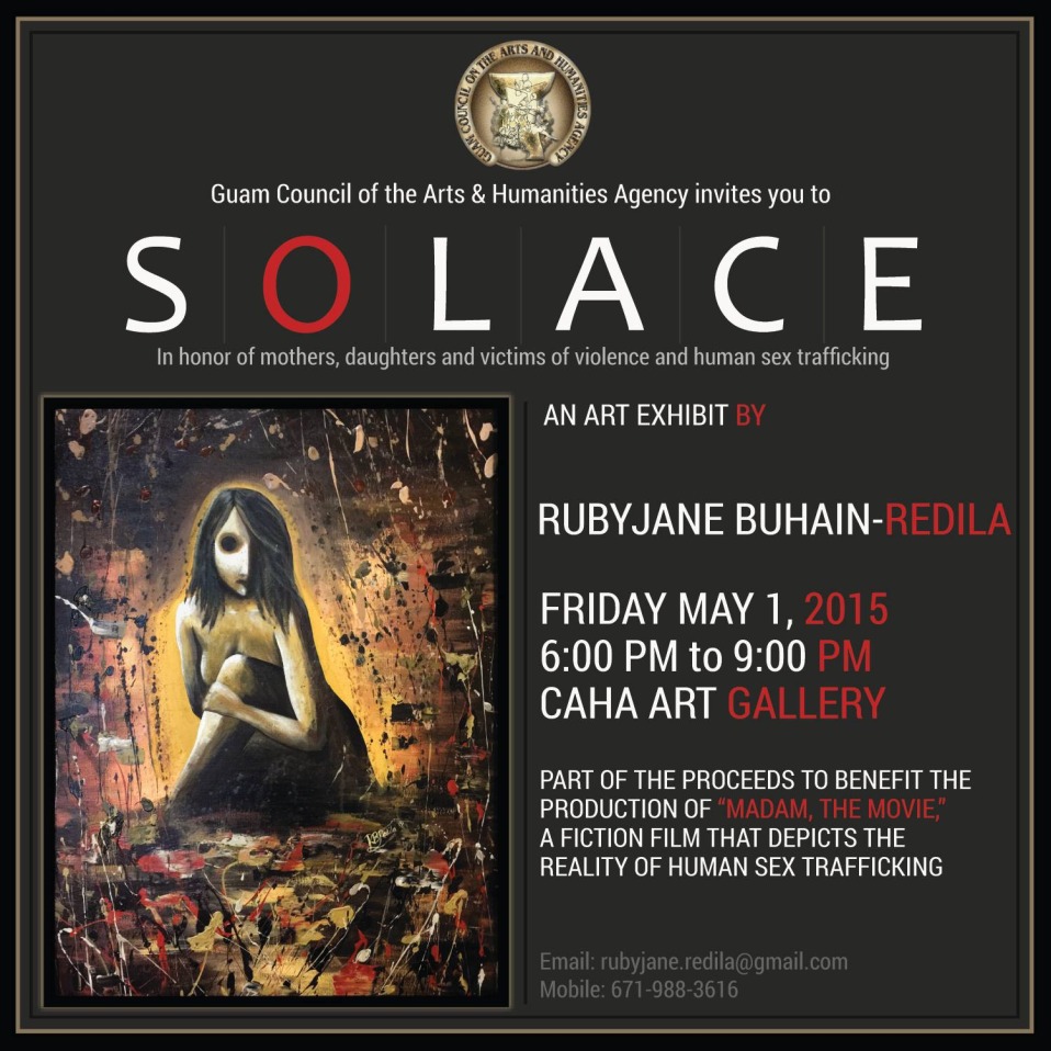 Solace: An art exhibit based on “The Madam,” depicting reality of human sex-trafficking